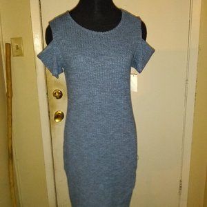 Attention Cold Shoulder Dress - Size M